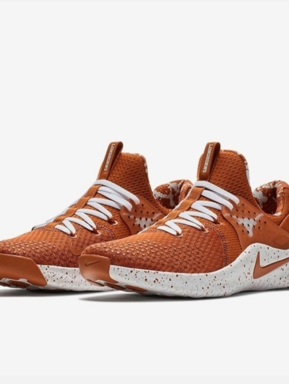 Nike Men's Texas Longhorn Free TR8 Sneaker SZ 8.5 (AR0424-800)
